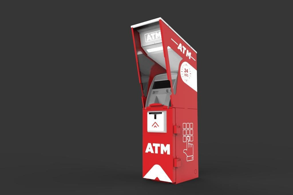 MODULAR ATM ARMOR SHIELD